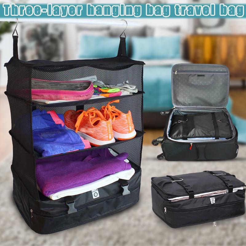 3-Layer Travel Wardrobe Bag