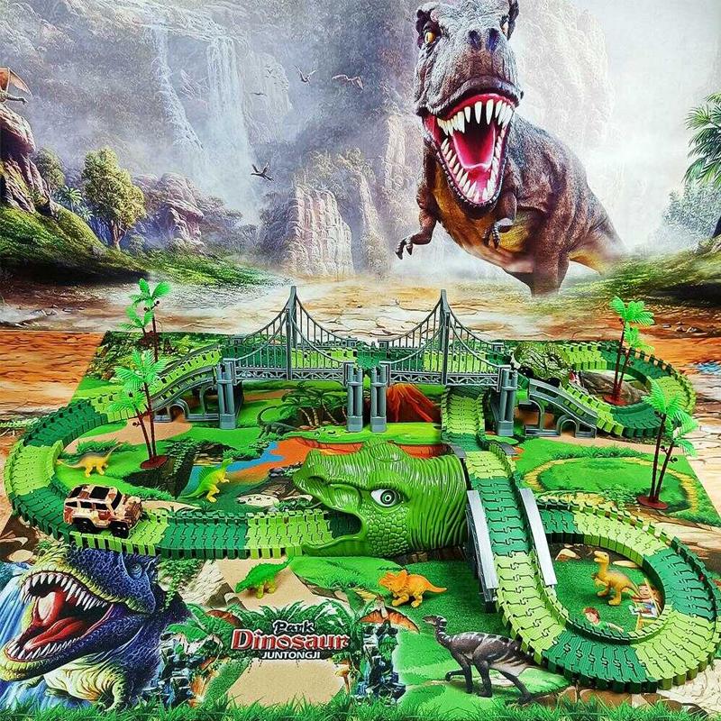 The Super-cool Dinosaur Race Track