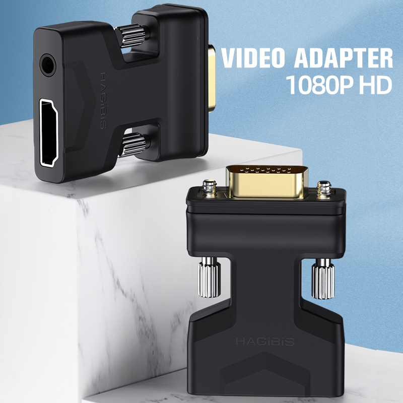 HDMI to VGA Adapter (With Audio)