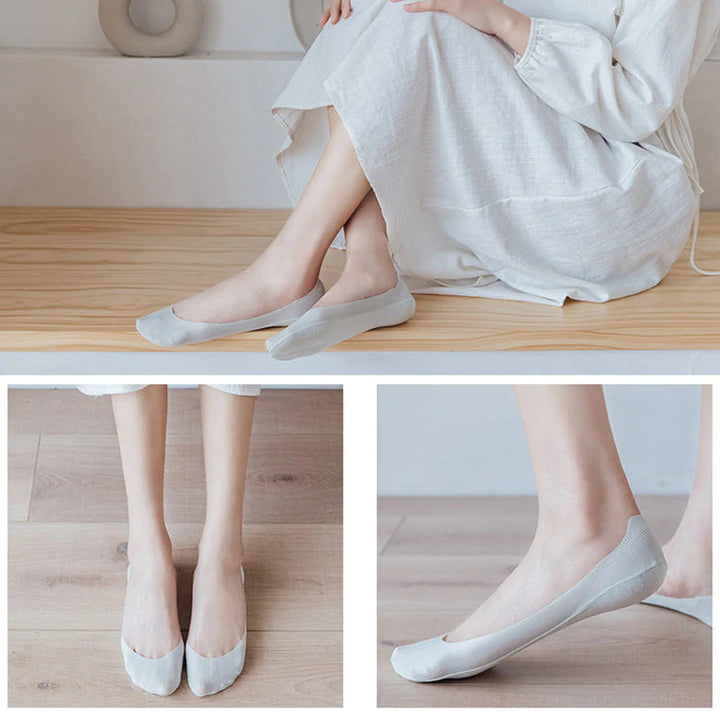 Invisible Non-slip Ice Silk Socks