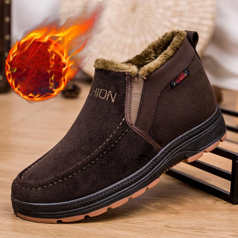 Men's Winter High-top Thermal Shoes
