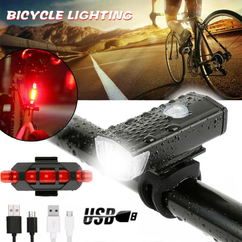 Rechargeable Bicycle Light Set