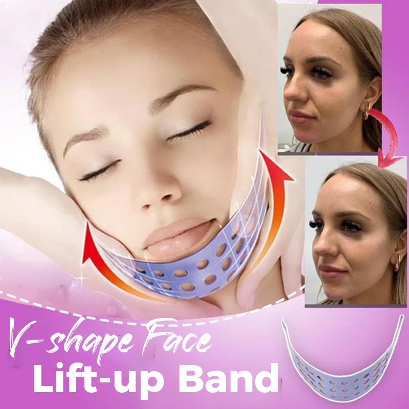 Silicone V-shape Face Lift-up Band