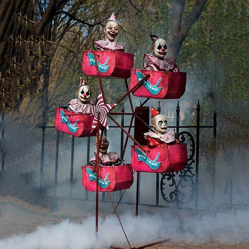 Scary Clown Ferris Wheel