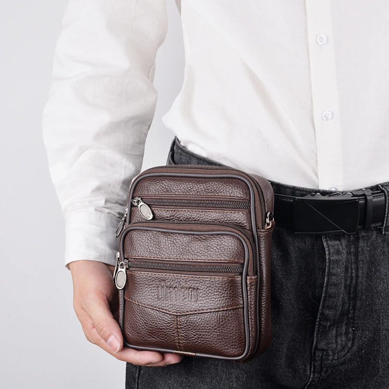 Men's multifunctional shoulder bag waist bag