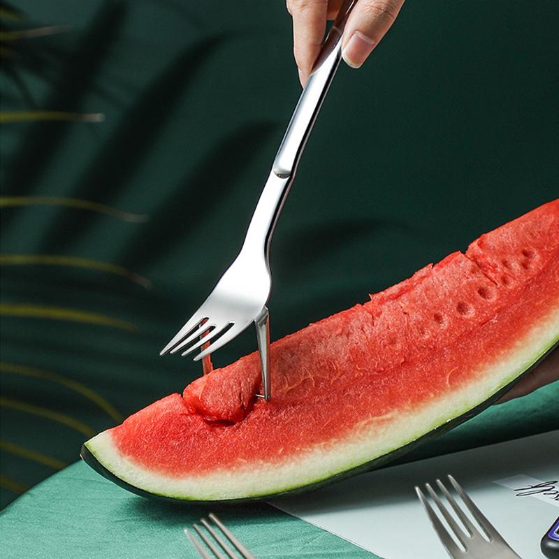 2-in-1 Fruit Cutting Fork