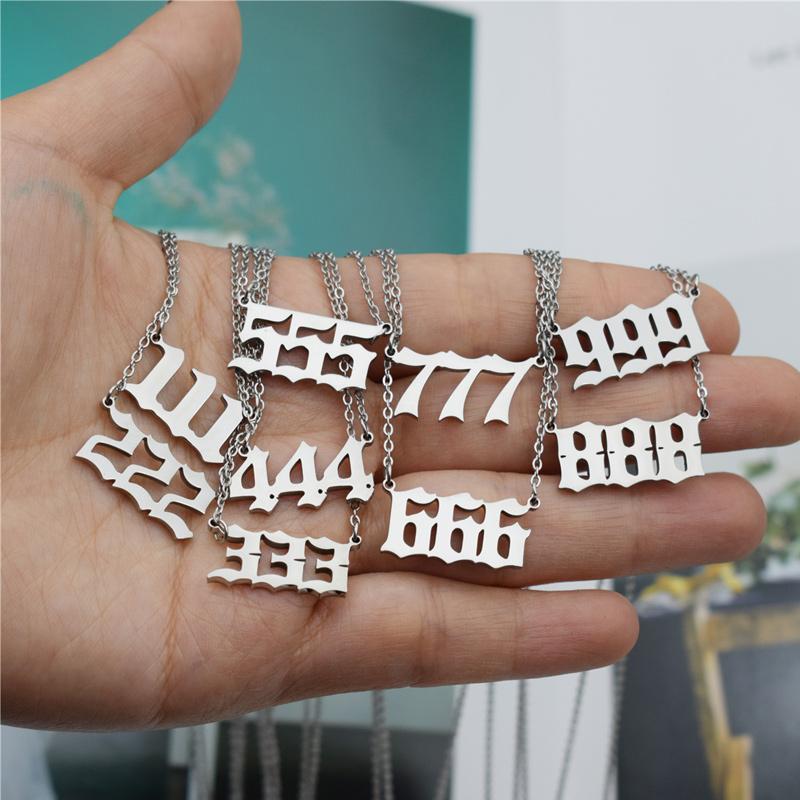 111-999 Stainless Steel Pendant Necklace