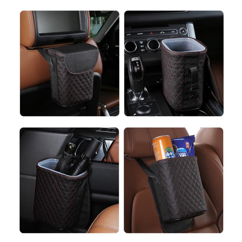 Car Seat Trash Can with Lid