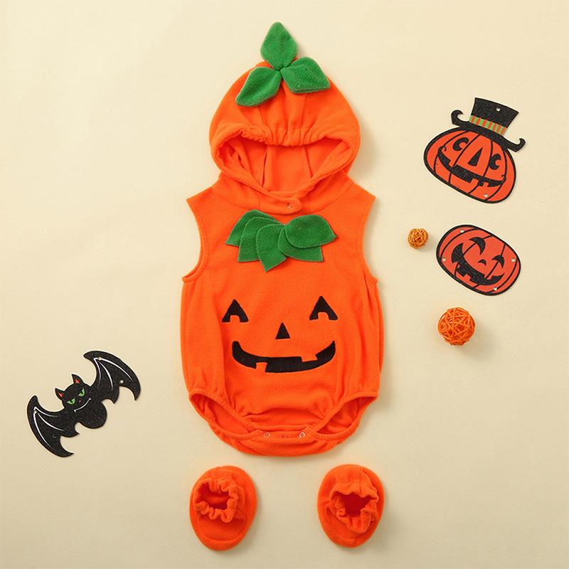 Halloween Pumpkin Baby Costume