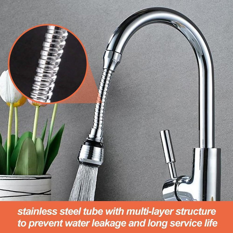 Stainless Steel Flexible Faucet Extension Sprayer