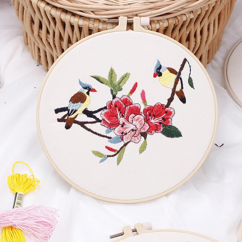 Hand-embroidered DIY Kit
