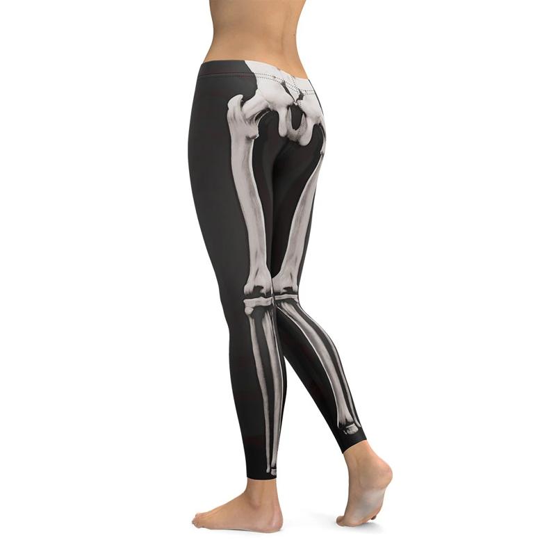 3D Skeleton Leggings for Women