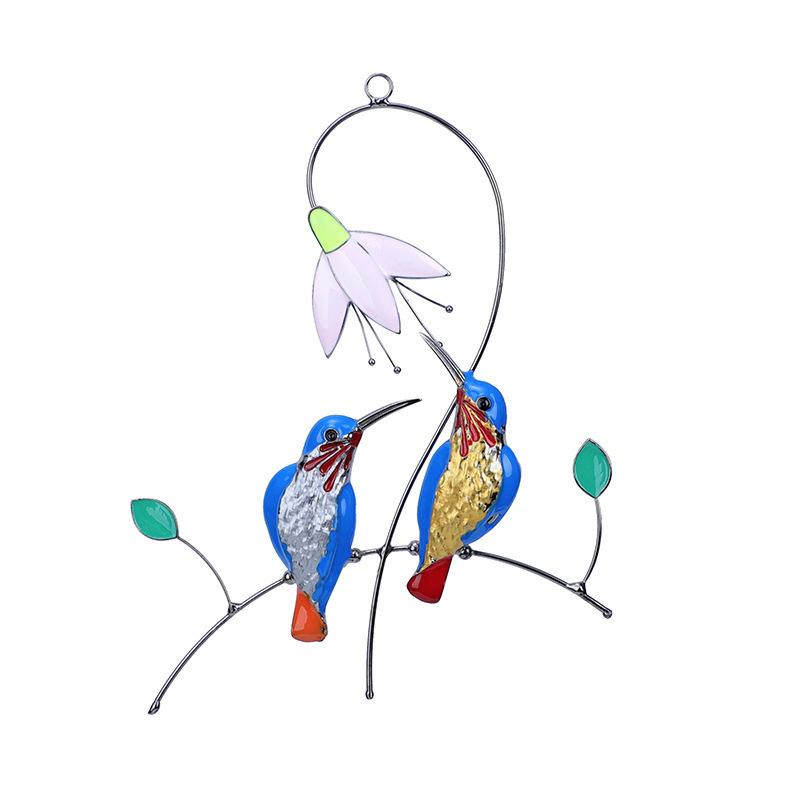 Blue Hummingbird Hanging Decoration