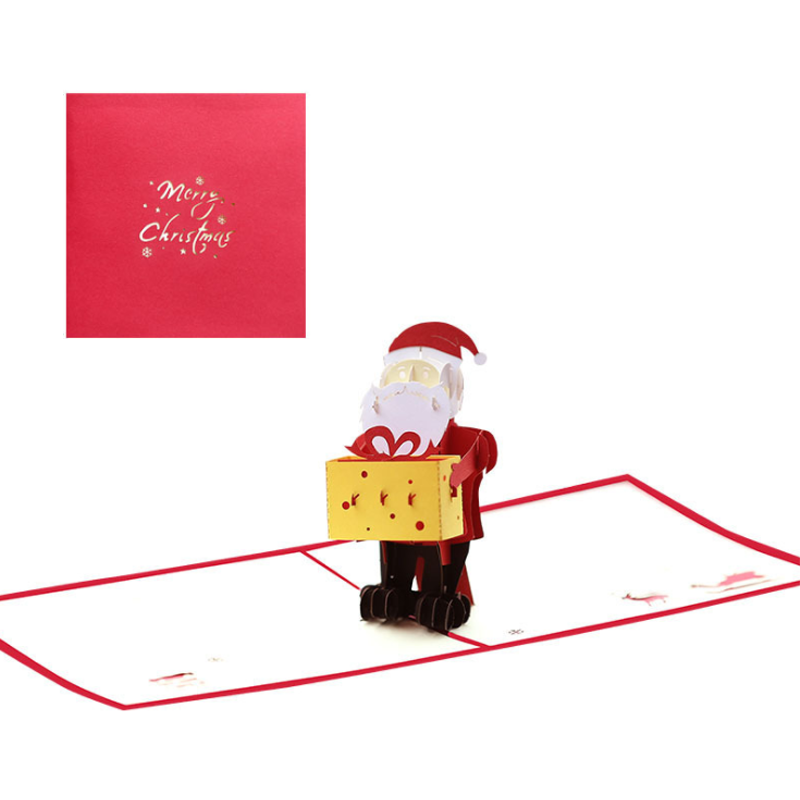 Santa Clause Pop Up Card