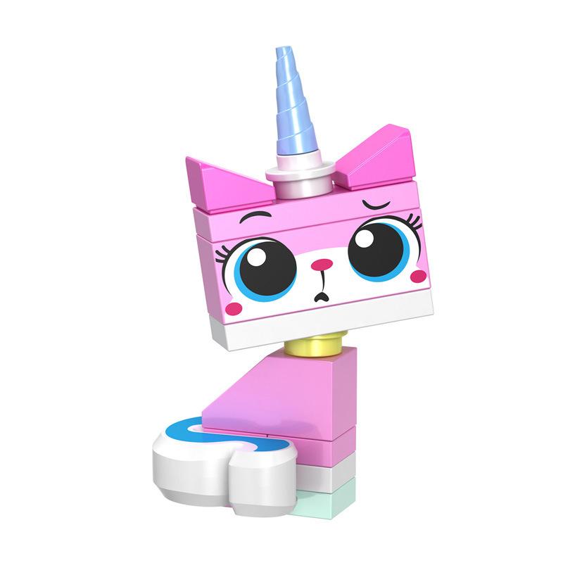Unicorn Cat Blocks Toys for Children