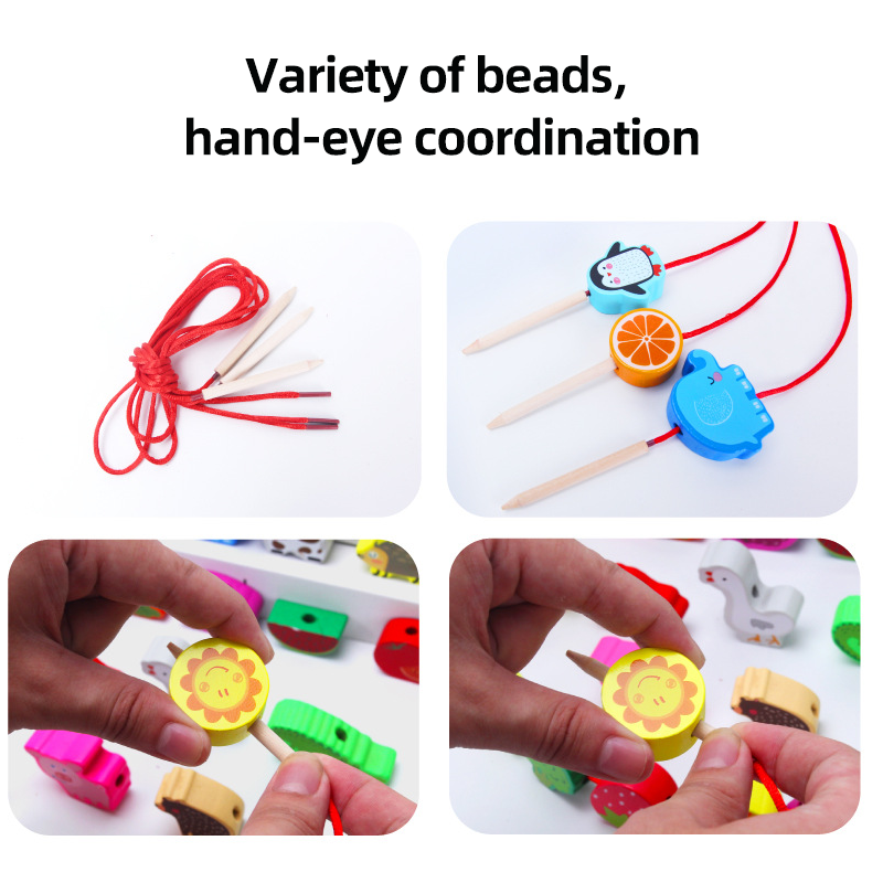 Educational Lacing Beads