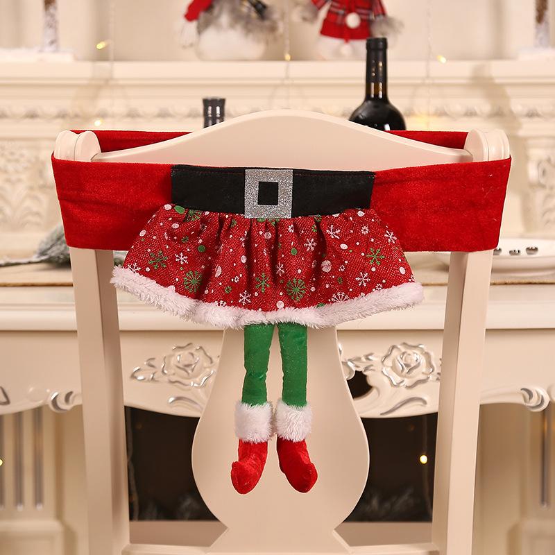Christmas Decoration Chair Covers